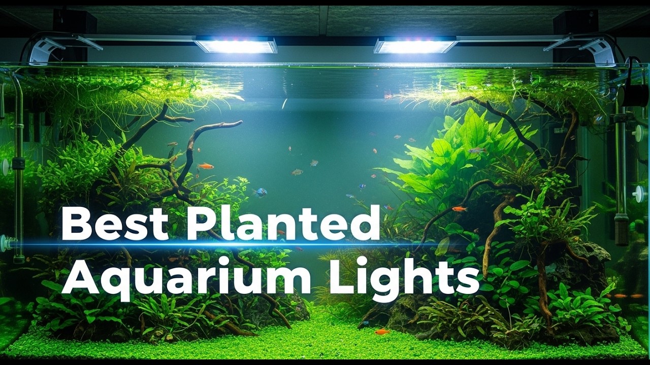 TOP 5 Best Planted Aquarium Lights 2026 | The Ultimate Planted Aquarium Light Showdown