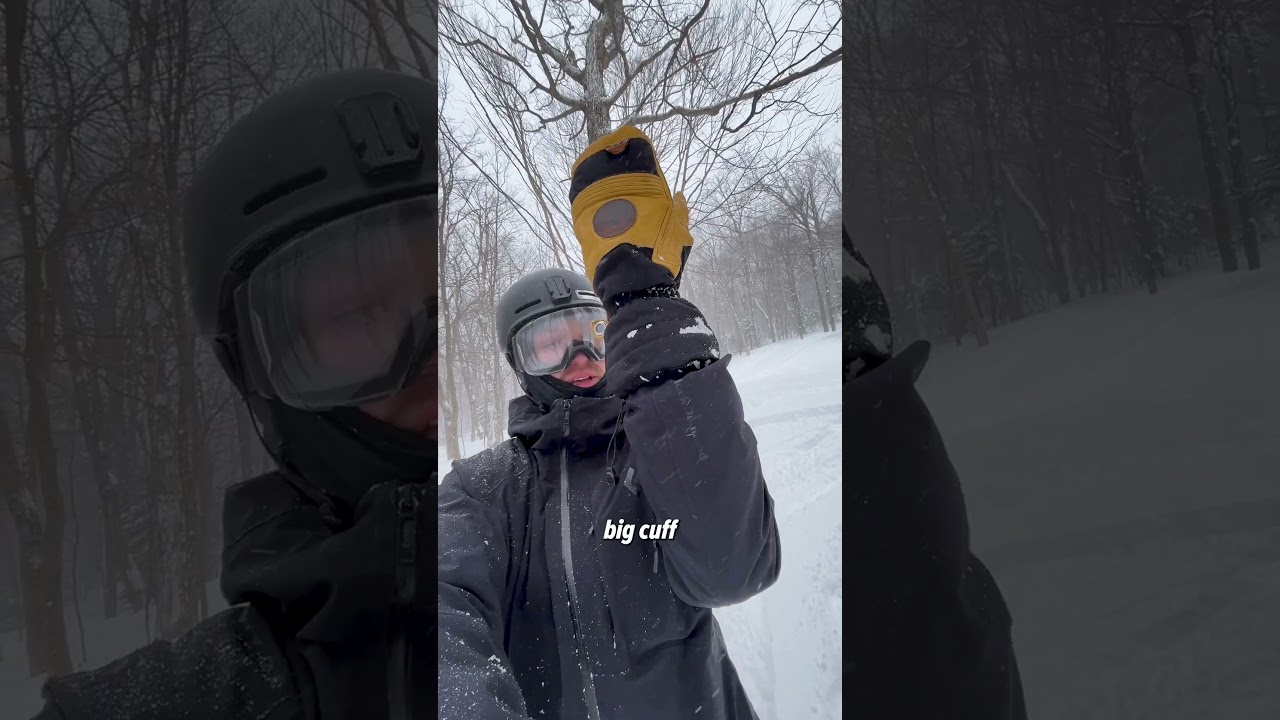 Best gloves for cold ski days #skiing #gear #winter #snow
