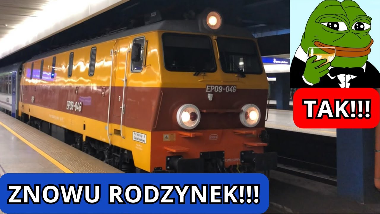 Warszawa Centralna pociągi Taurus České dráhy i EP09-046