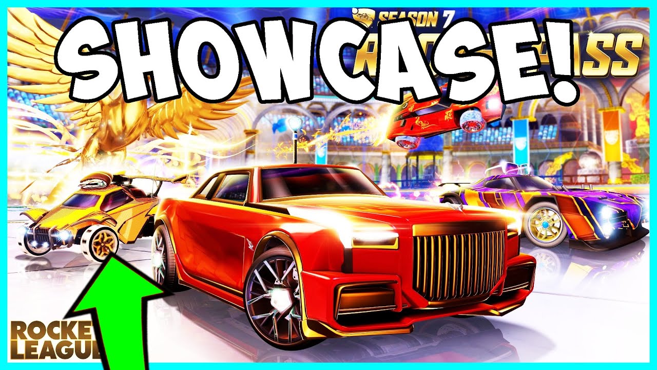 Rocket League Rocket Pass Season 7 Showcase!