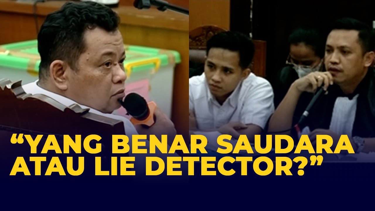 Ronny Talapessy Cecar Kuat Maruf Soal Sambo Tembak Yosua hingga Terungkap Hasil Lie Detector