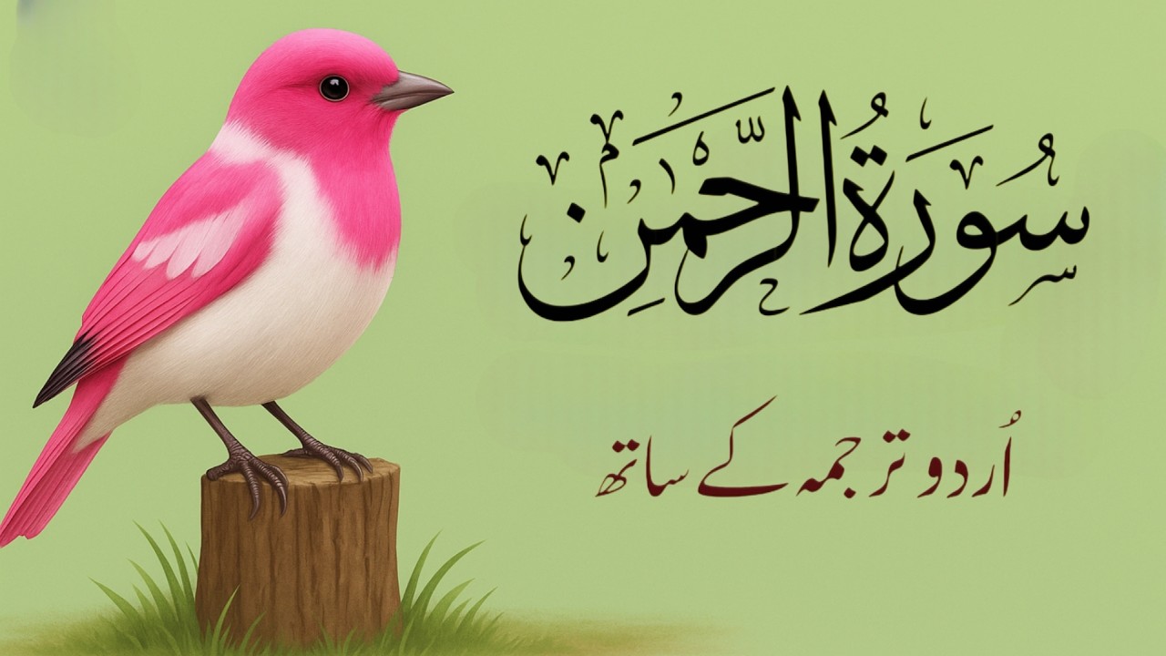 Surah Ar-Rahman–Heart-Touching Quran Recitation with English Subtitles | Relaxation Sleep & Healing