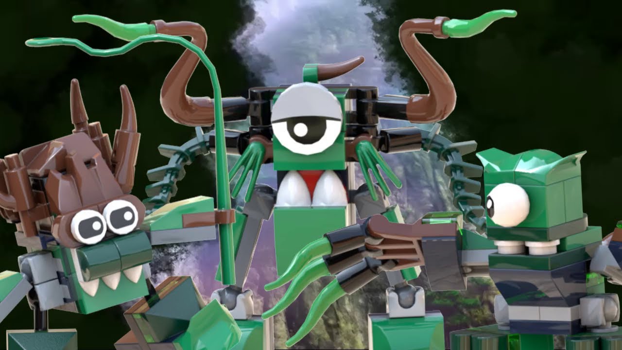 LEGO Mixels Custom Rainforest Tribe - Series 19 MOCs