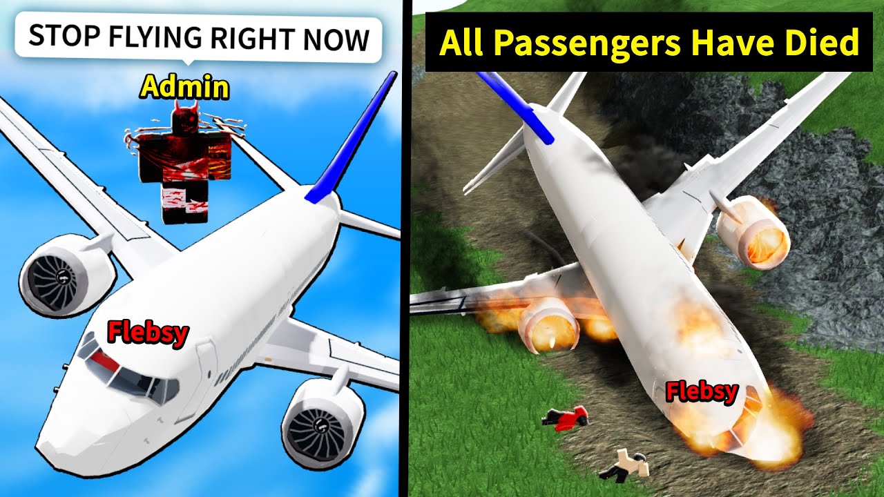 Admins let me fly a Roblox plane.. I kill them all