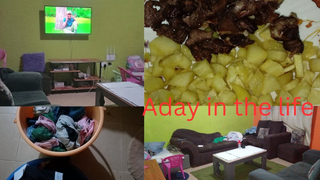 Morning to evening routine/cleaning/cooking dinner