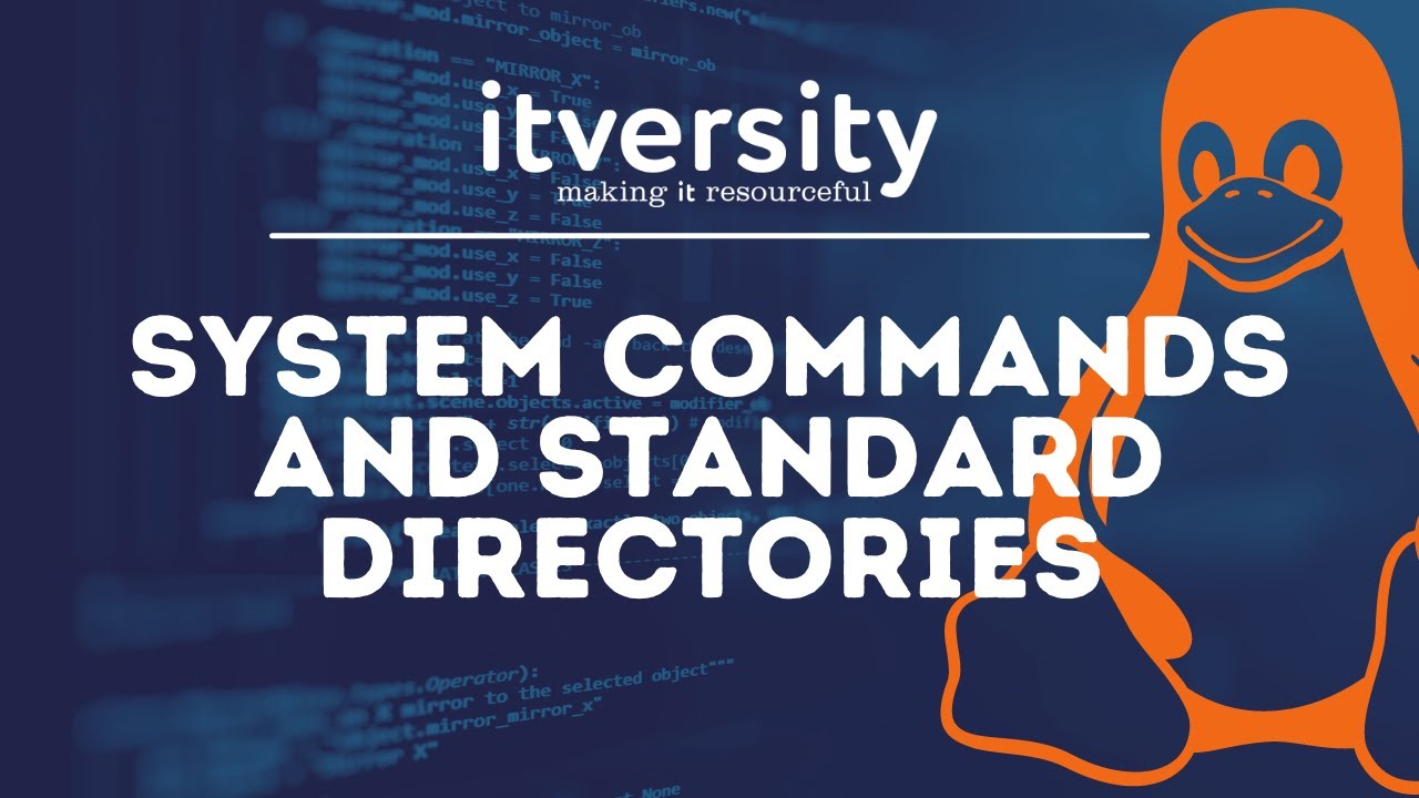Session 06 - System Commands and Standard Directories - 06 Standard Directories