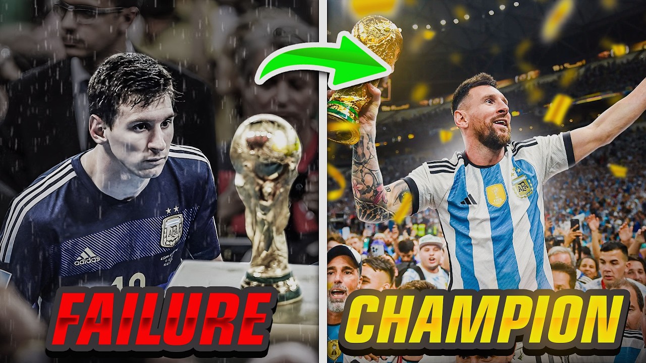 How Lionel Messi Bounced Back From Failure to Win the World Cup