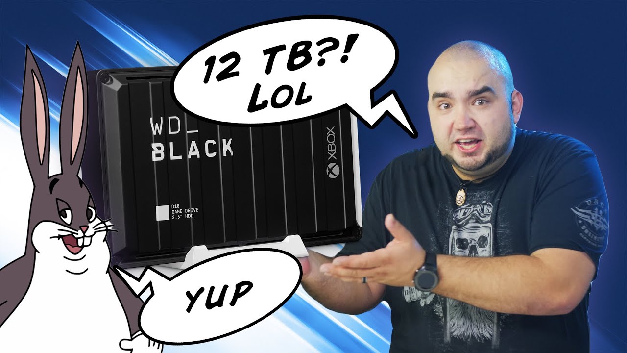 Největší externí disk vůbec! - WD Black D10