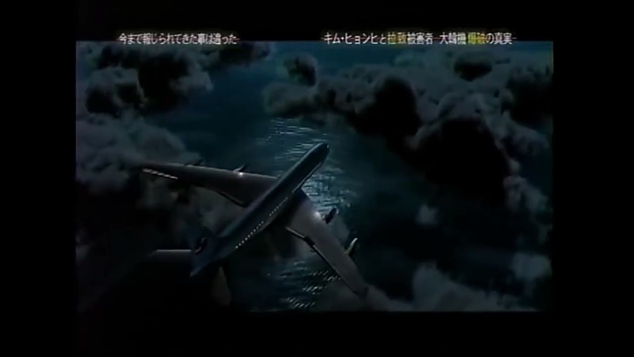 Korean Air Flight 858 - Crash Animation 2
