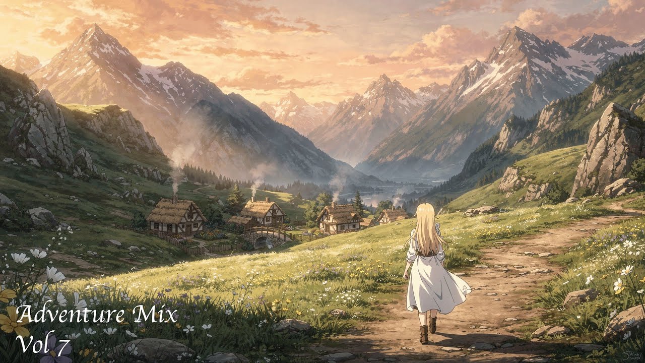 Fantasy Adventure Music for Studying & Work | Relaxing Ambience for Focus