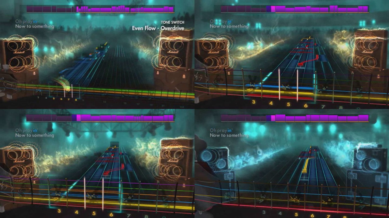 Rocksmith 2014 (Pearl Jam - Even Flow) Lead/Rhythm/Alt. Rhythm/Bass