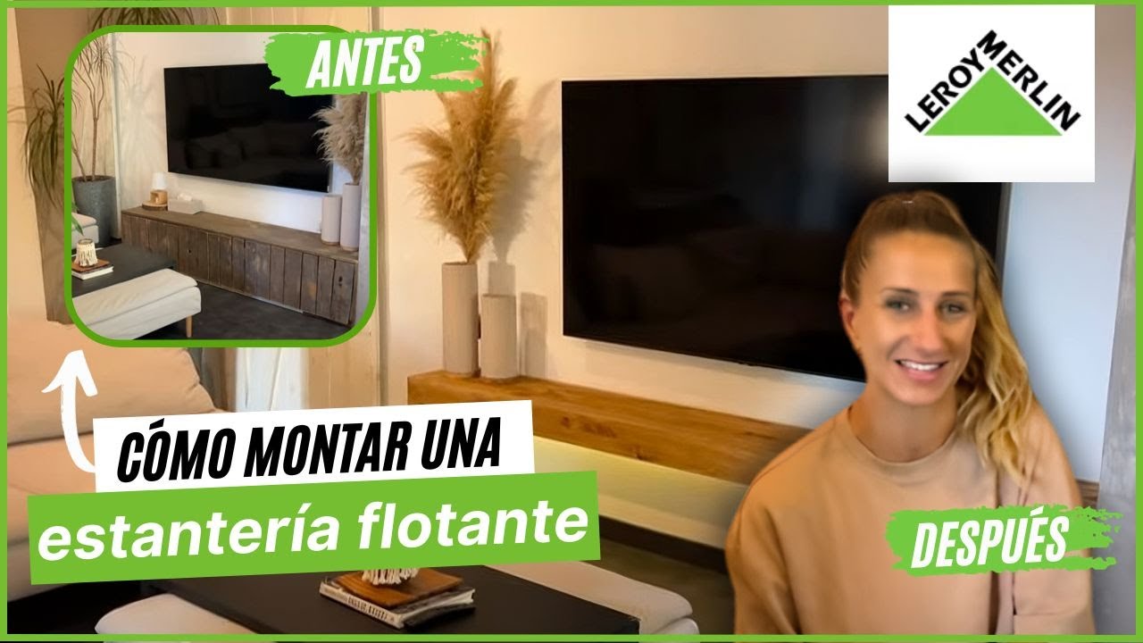 Cómo montar una estantería flotante con @STEFFIDO | LEROY MERLIN