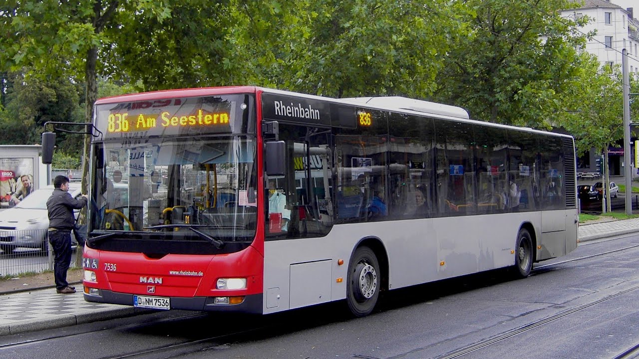 [Sound] Bus MAN NL 283 | #7536 | Rheinbahn AG Düsseldorf