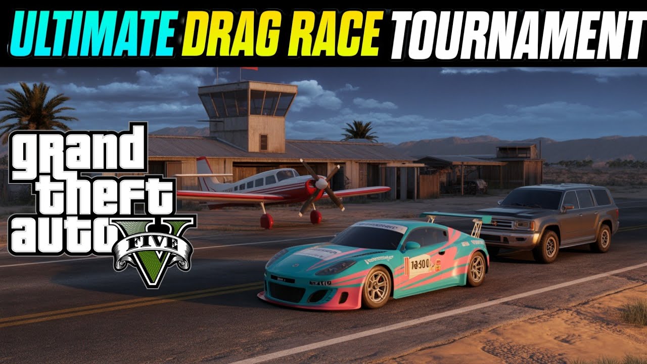 GTA 5 : WORLD'S FASTEST DRAG RACE TOURNAMENT