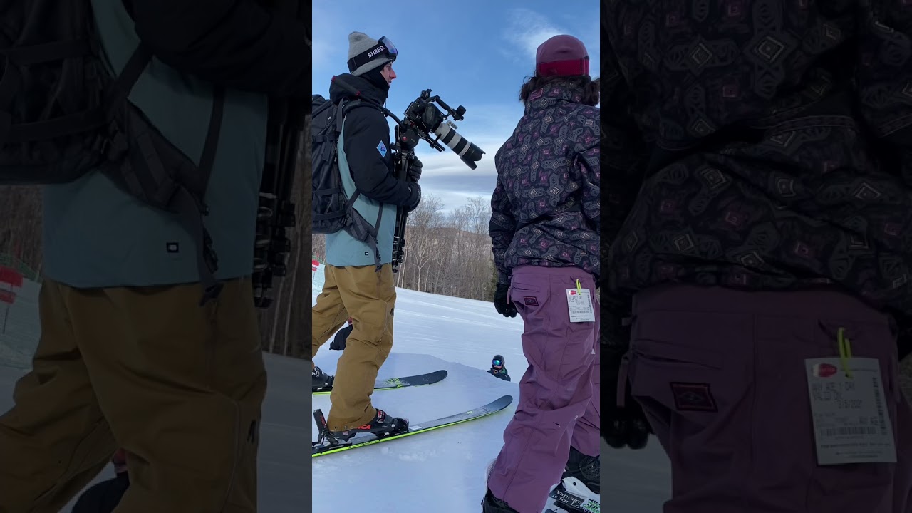 skiing with miles falcon