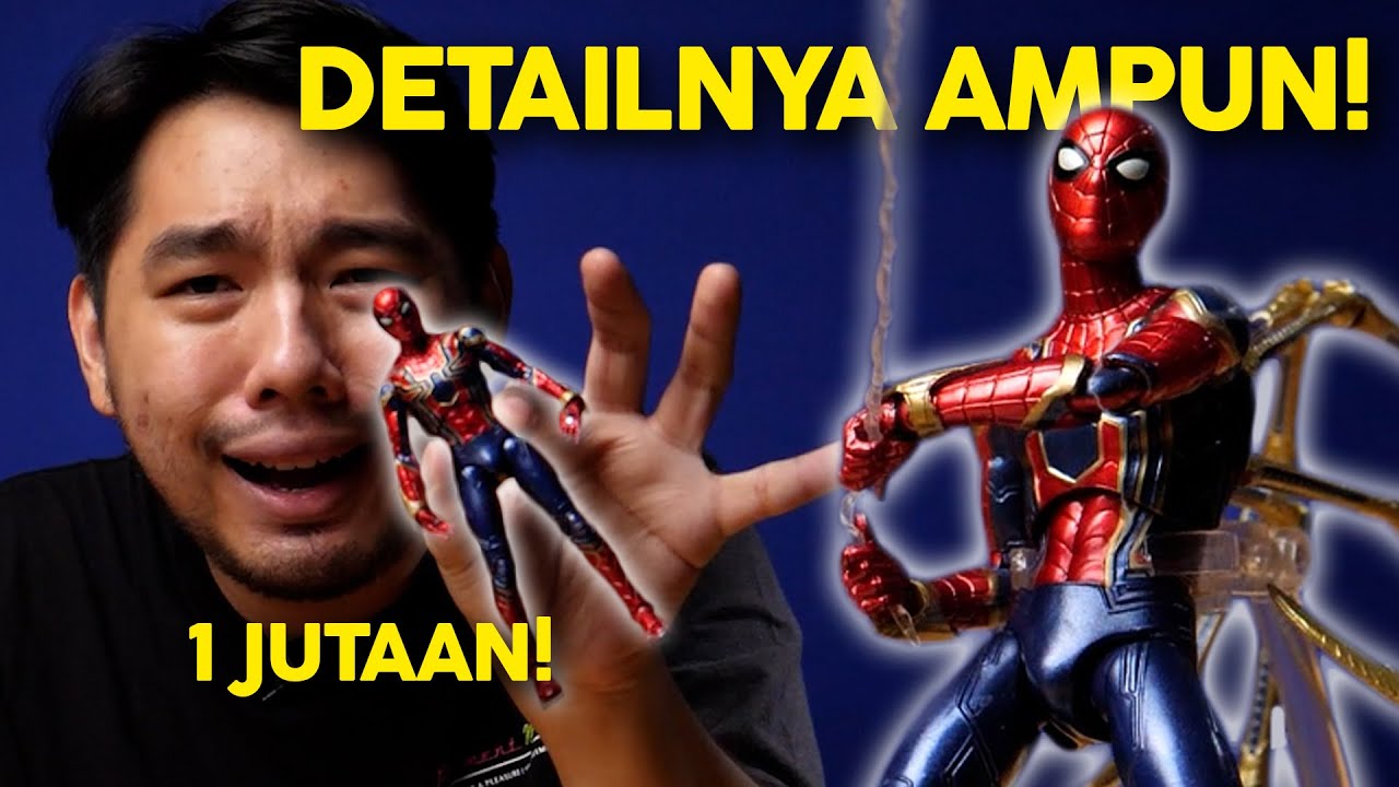 MAINAN IRON SPIDER KECIL TAPI DETAILNYA AMPUN! | Mafex Iron Spider Infinity War Review