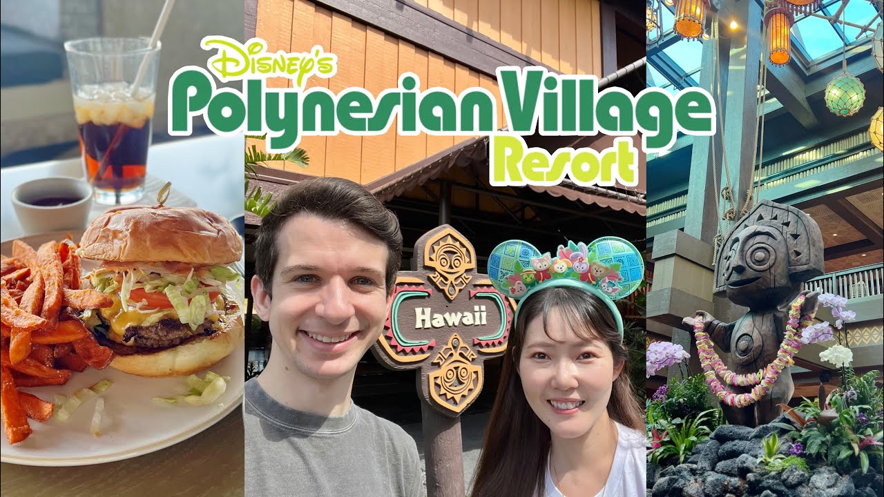 Disney’s Polynesian Village Resort | Club Level Amenities and Room Tour | Wailulu Bar & Grill