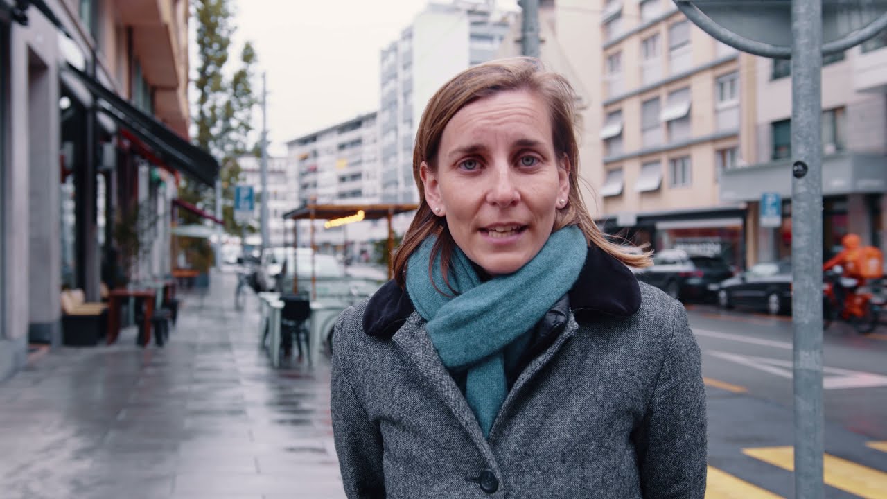 Madame Barbey-Chappuis, Conseillère administrative, participe à la campagne #toujourspresents.