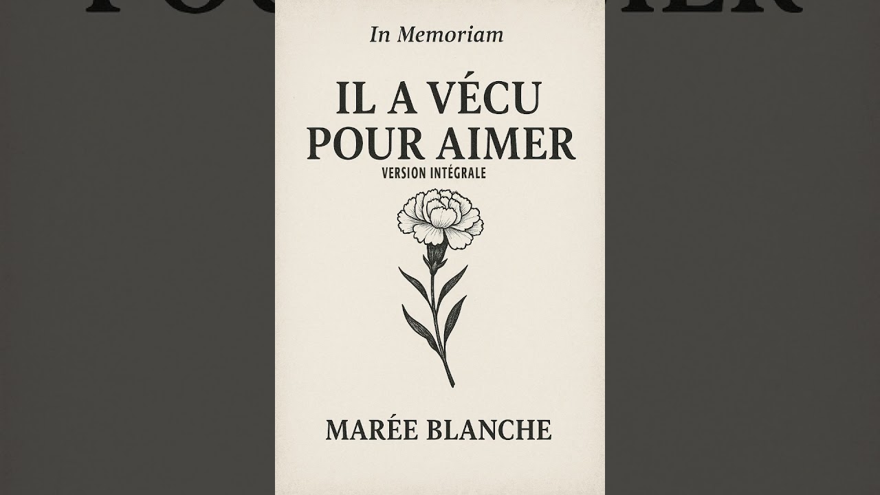 Il a vécu pour aimer - Musique québécoise originale