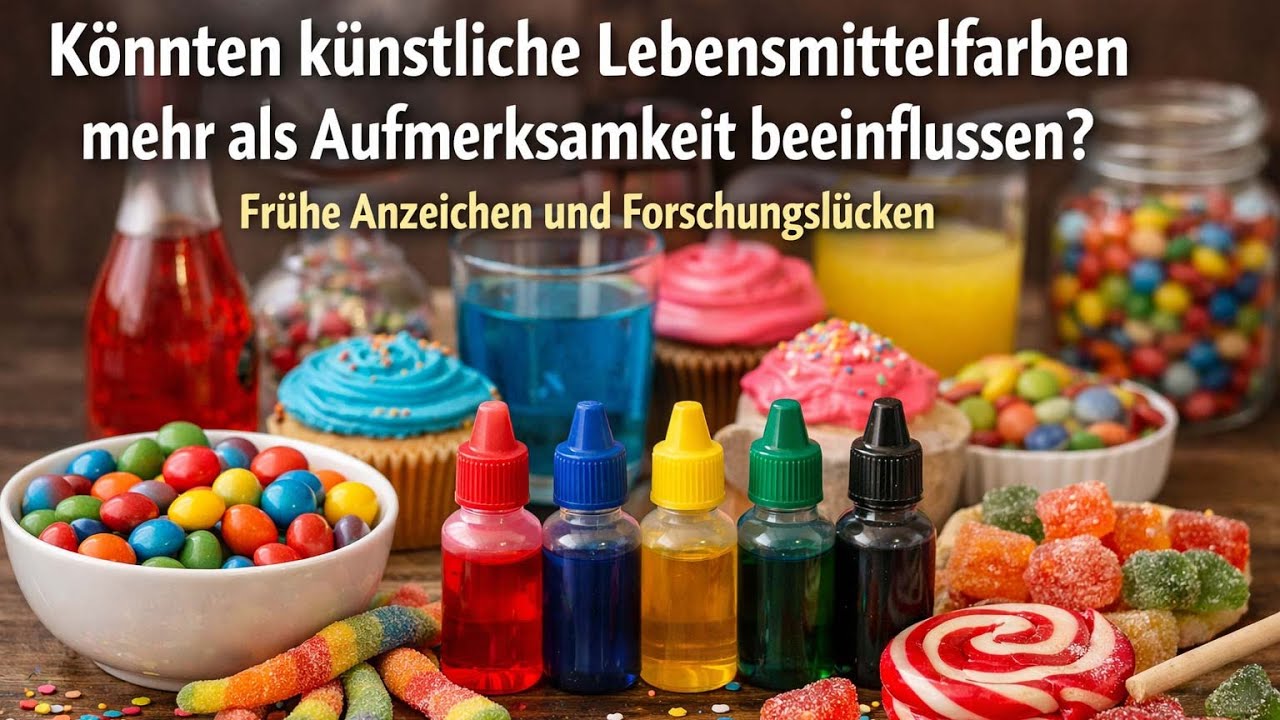 Jenseits von Hyperaktivität: Wie Farbstoffe mit Schlaf, Lernen und Stimmung herumspielen könnten