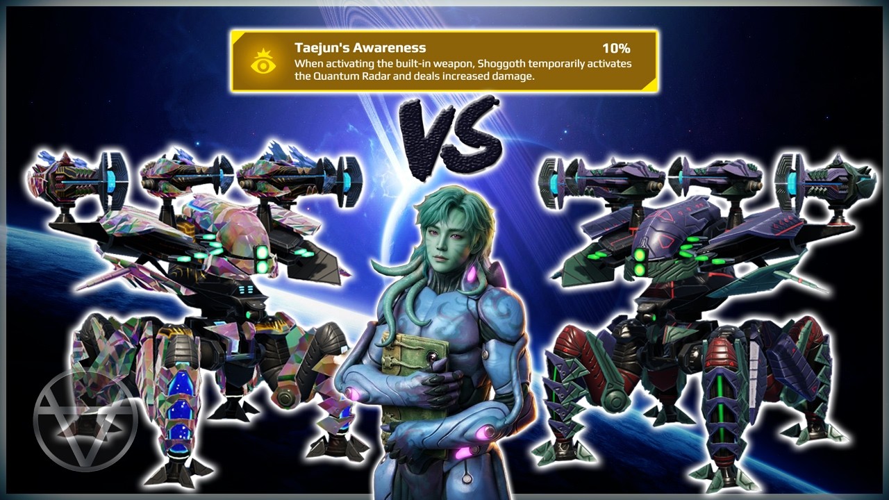 NEW Void VS Original SHOGGOTH w/ Baek Taejun &ndash; Gameplay | War Robots