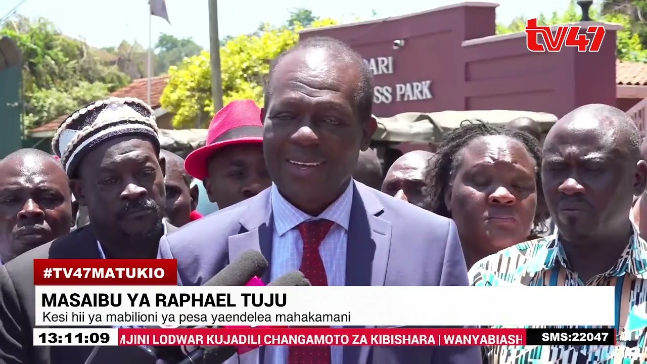 Wafanyakazi wasalia kufungiwa nje eneo la kibiashara linalohushishwa na Raphael Tuju