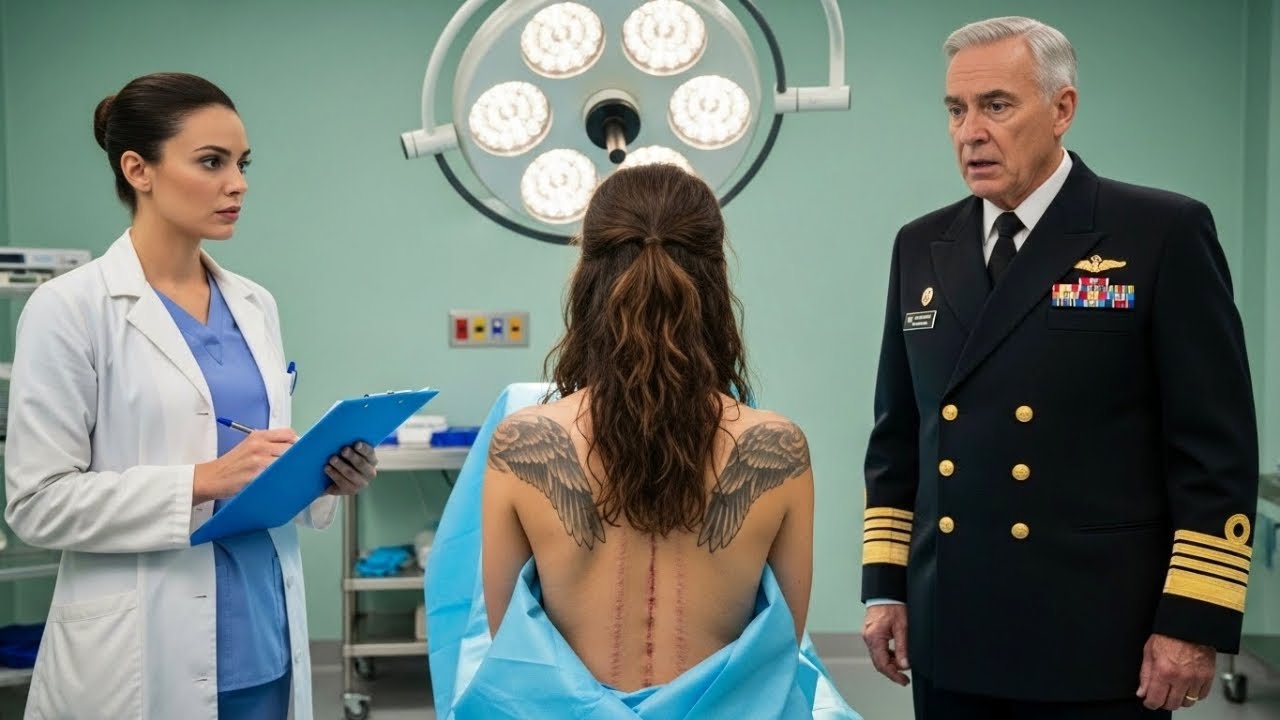 “¿Por qué estás aquí” Un Chequeo médico rutinario… hasta que almirante SEAL vio sus cicatrices.