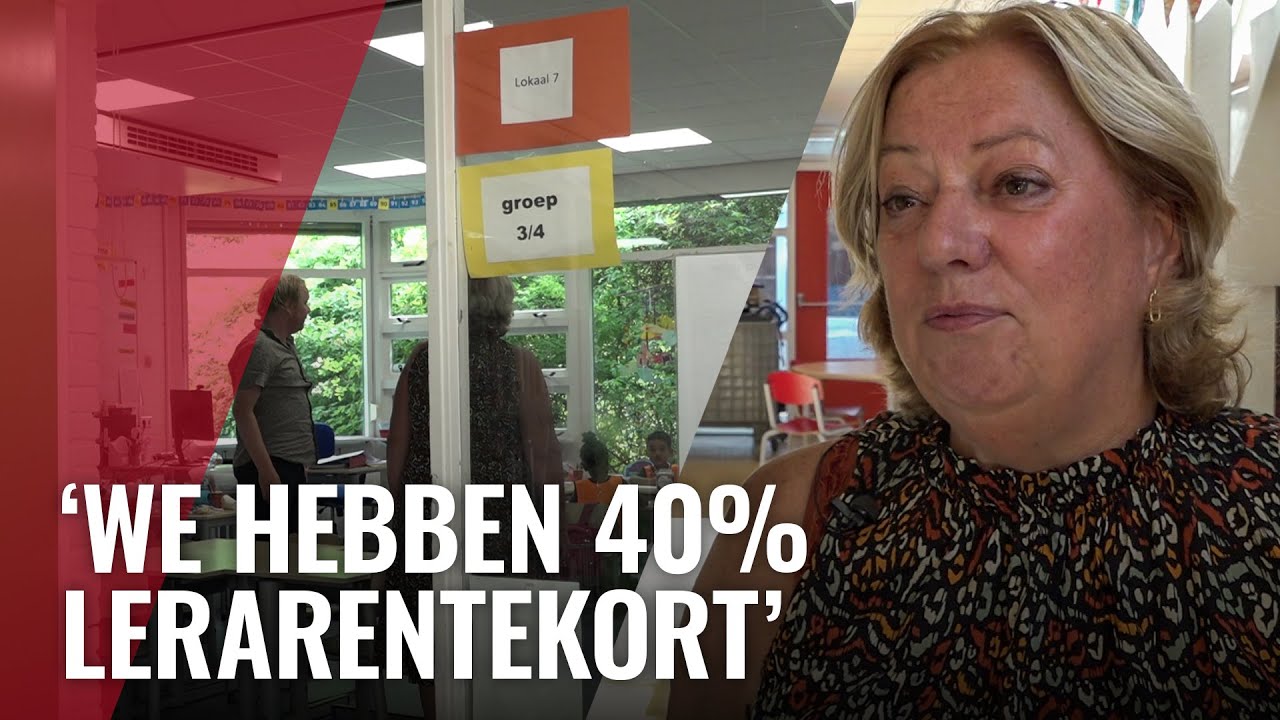 Vierdaagse lesweek op basisscholen door lerarentekort