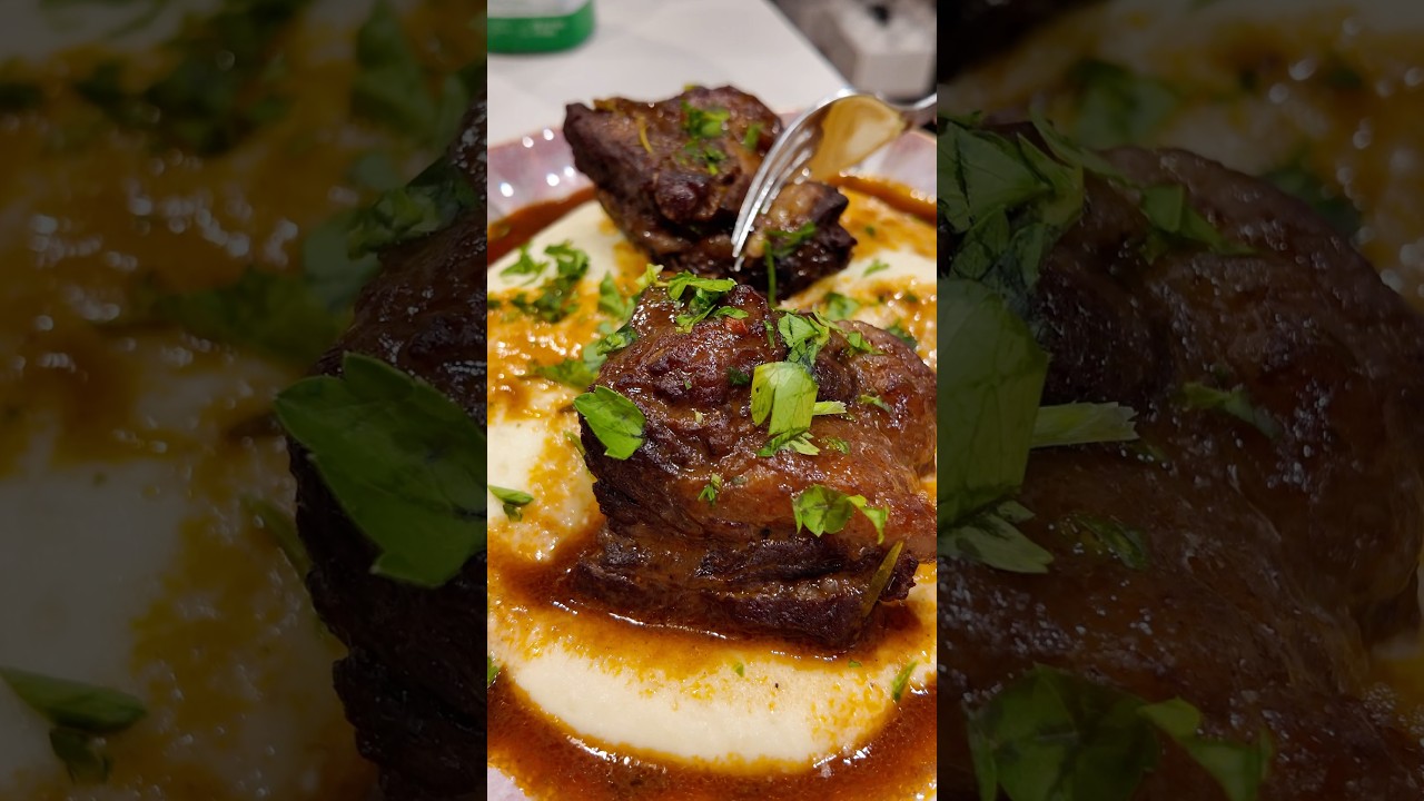 Тушеные короткие ребрышки 🎄 