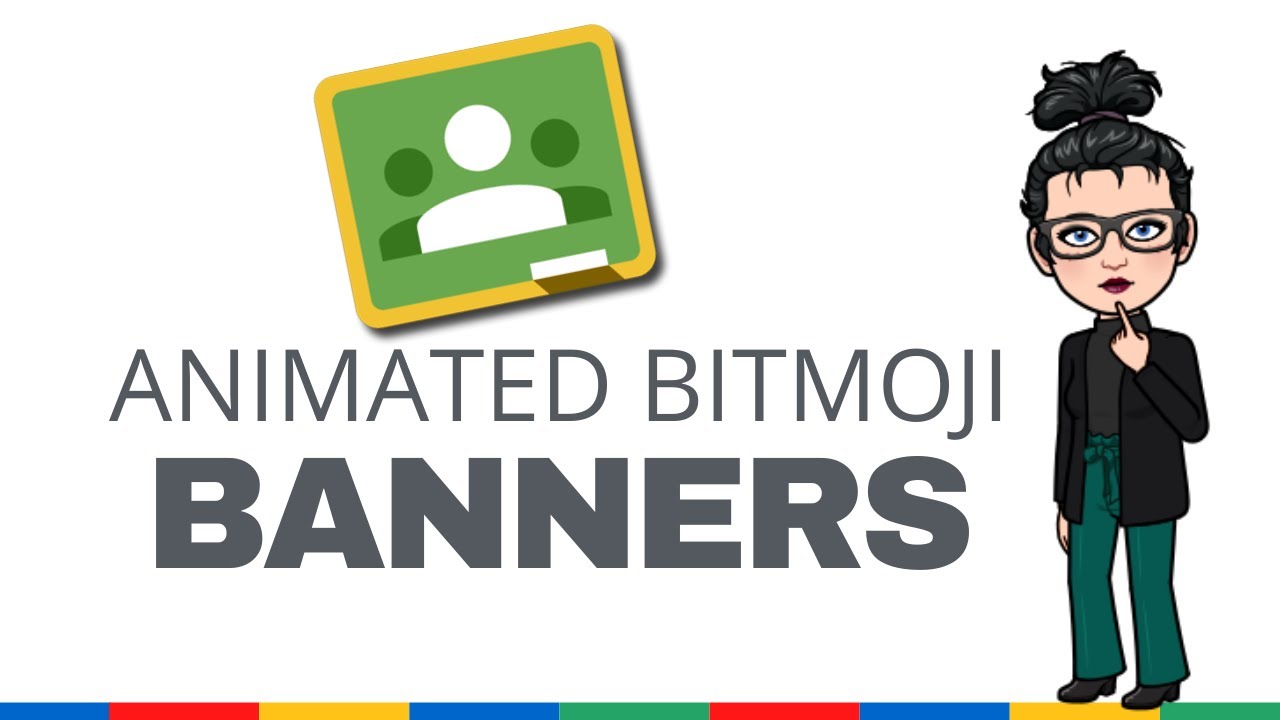 Create An Animated Google Classroom Banner With A Bitmoji In Google Slides