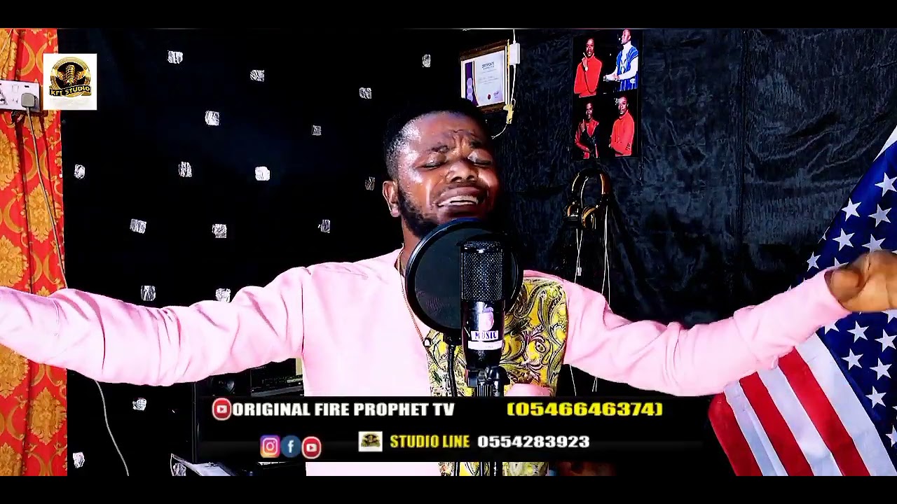 HE IS REALLY ANOINTED WORSHIPPER@ ORIGINAL FIRE PROPHET , VERY POWERFUL MINISTRATION!