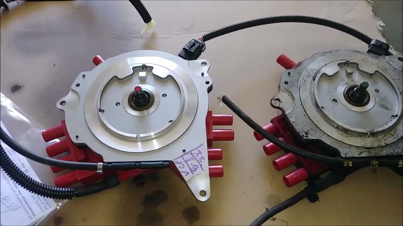 Как заменить распределитель Optispark 1993 C4 Corvette LT1