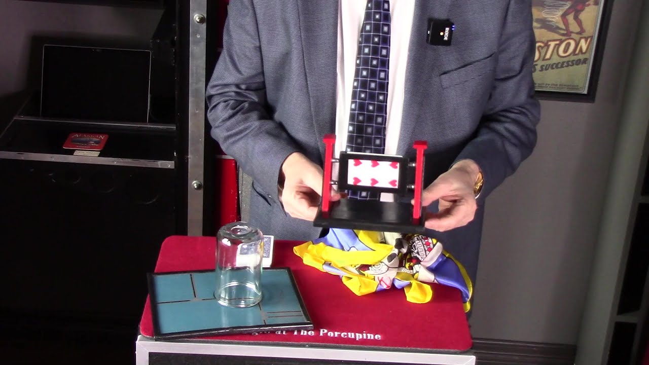 Speed Demo of Card Go and Ghost Glass by Jack Hughes Performed by Andy Martin