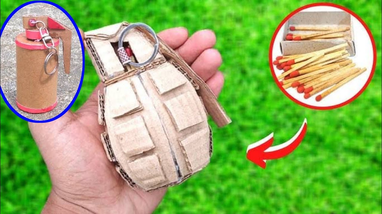 DIY | BGMI Hand Grenade || PUBG Grenade ghar par banaye || How to make hand grenade #diy #howtomake