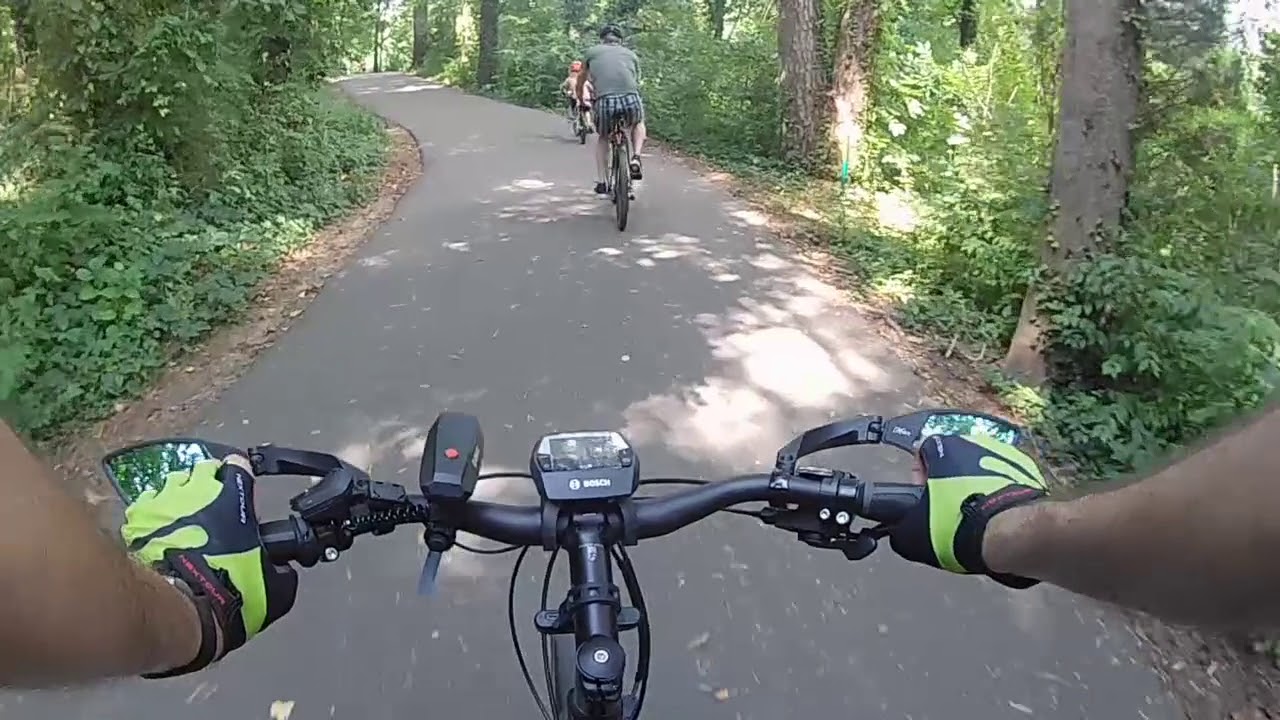 Cycling Little Sugar Creek Greenway, Charlotte NC