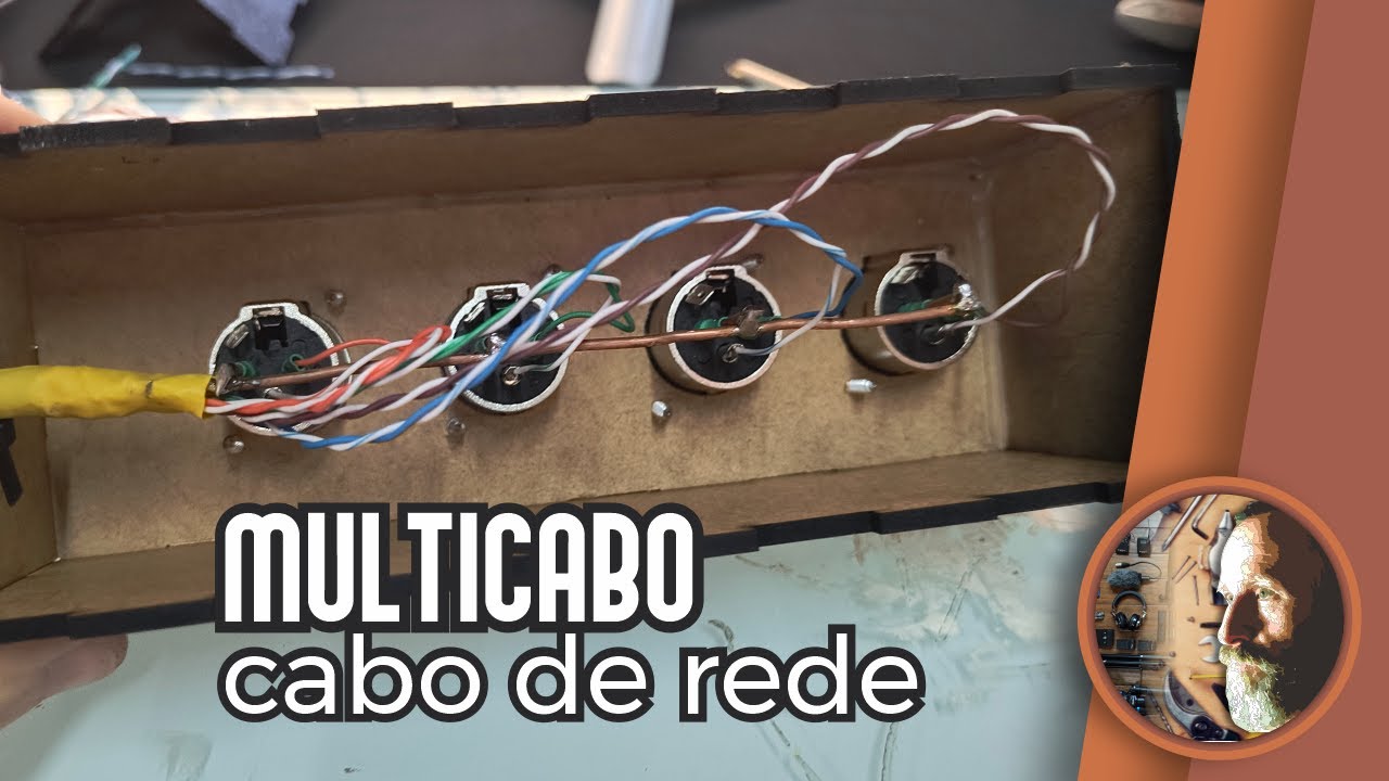 MEDUSA (multicabo) com cabo de rede. METADE DO PREÇO!