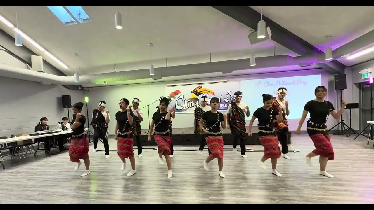 78th Chin National day (Chin ,Falam)Dance.Alberta,Calgary,CANADA