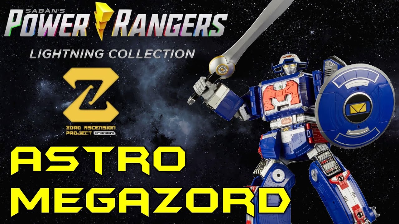 ASTRO MEGAZORD - Коллекция Power Rangers Lightning Zord Ascension Project | ВИДЕООБЗОР