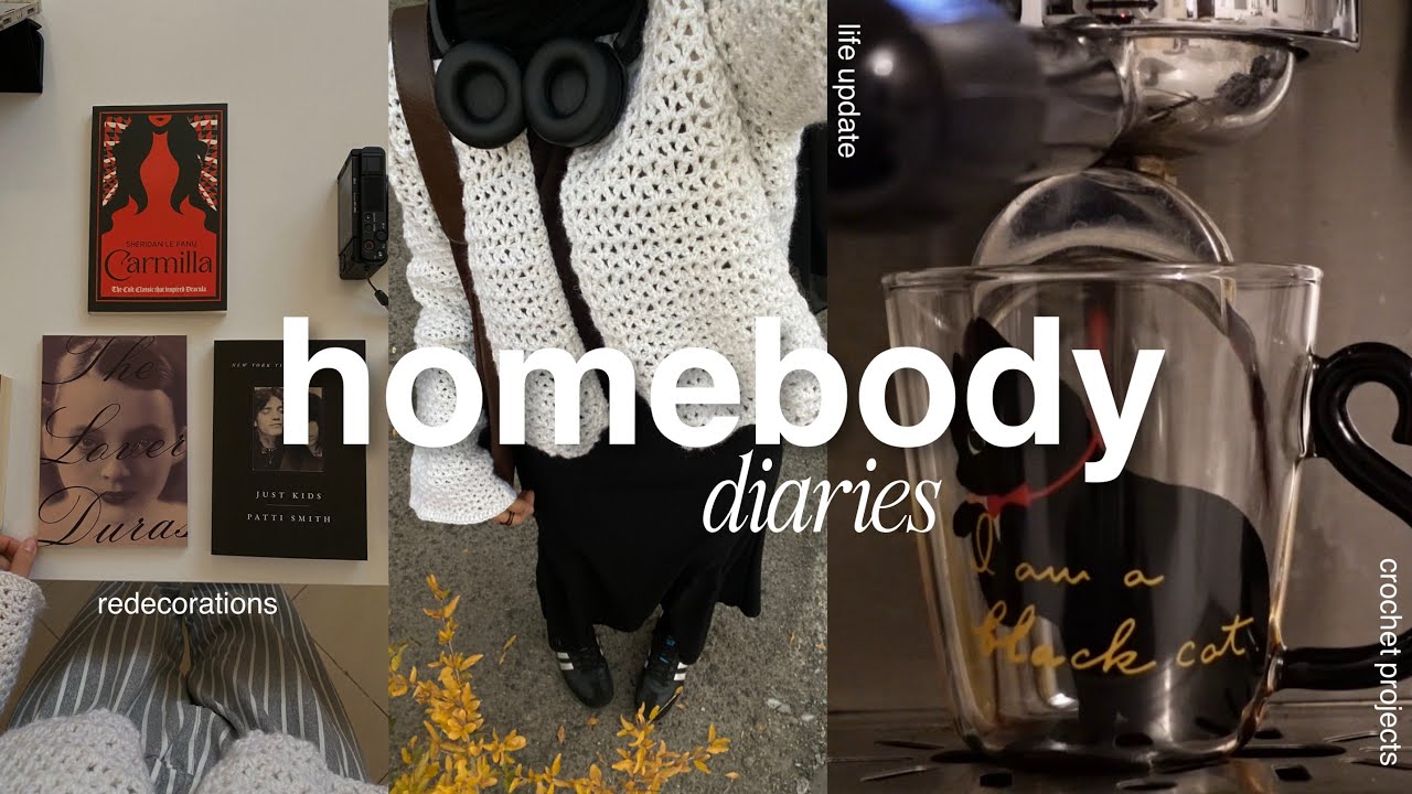 slow october days at home ⊱ homebody diaries