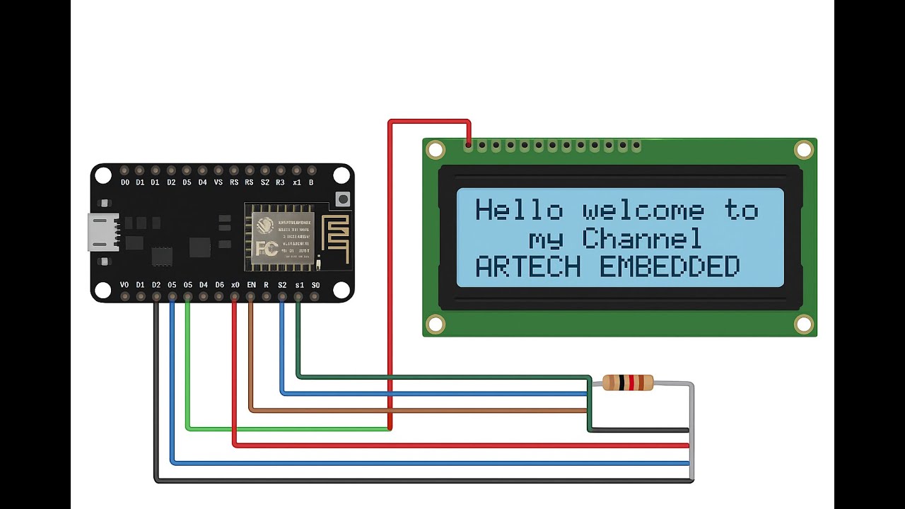 &ldquo;How to Connect LCD Display with ESP8266 NodeMCU 🔥 | Complete Tutorial&rdquo;