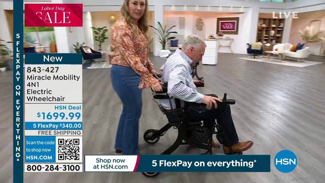 Miracle Mobility 4N1 Electric Wheelchair