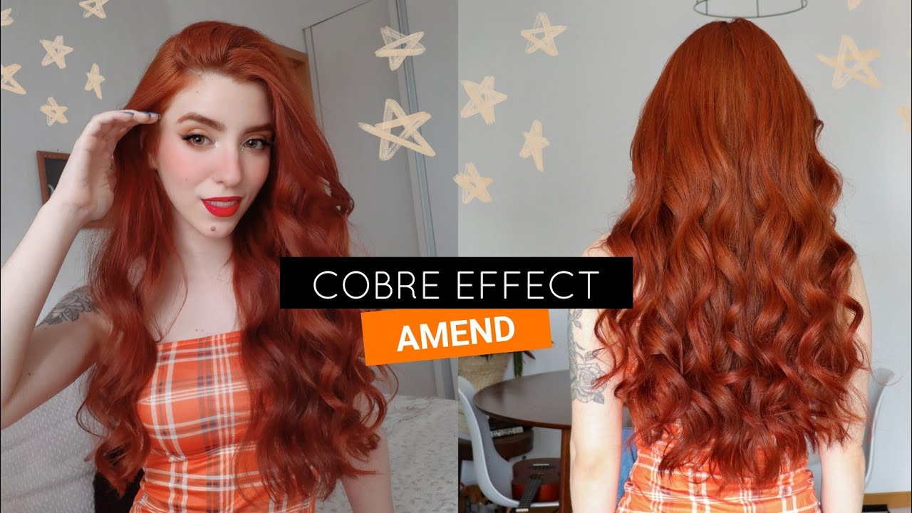 TESTEI COBRE EFFECT DA AMEND | TONALIZANTE PARA RUIVAS