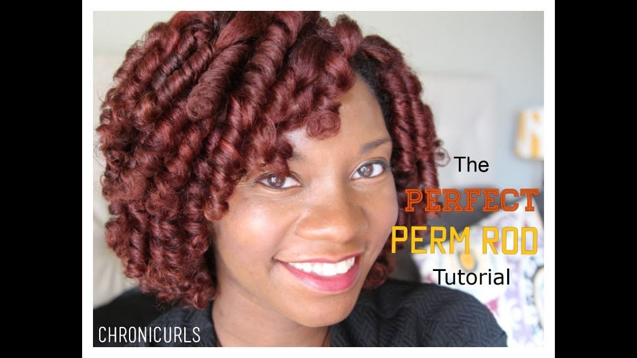 The Perfect Perm Rod Tutorial {Natural Hair}