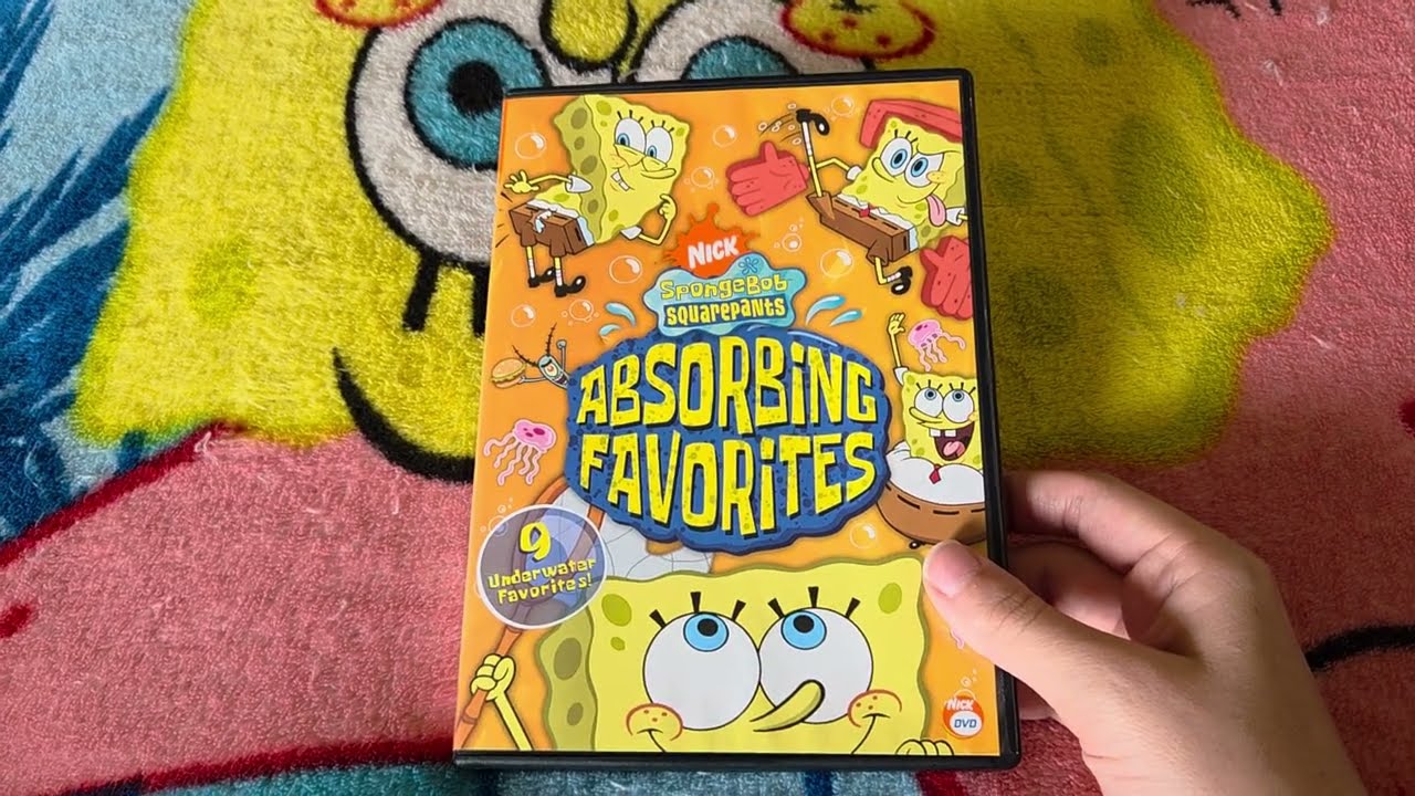 SpongeBob SquarePants Absorbing Favorites DVD Review 