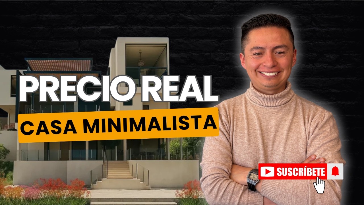 ¿Cuánto cuesta construir una casa minimalista en Ecuador 2026? | Minimal Studio Ecuador