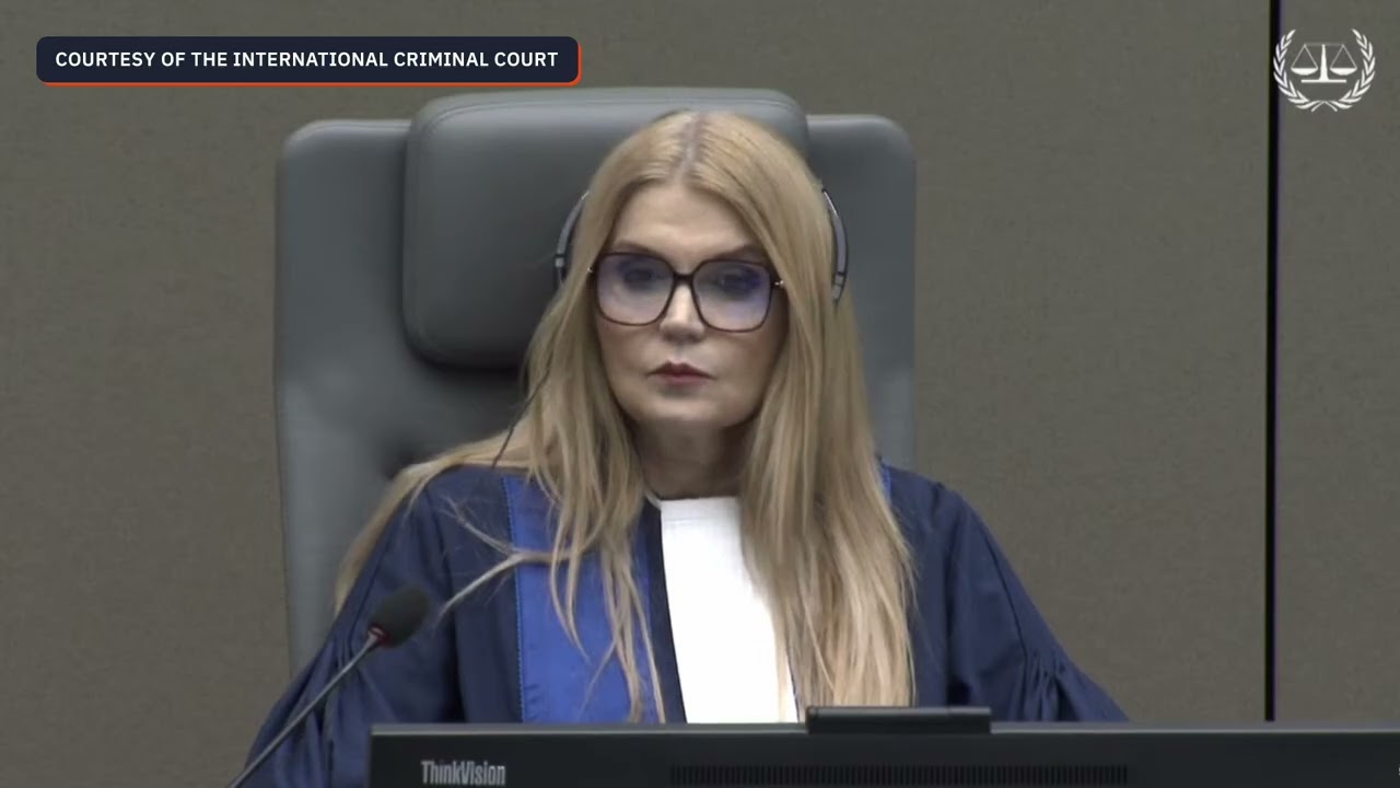 ICC hearing reminder that no one's above the law – prosecutor