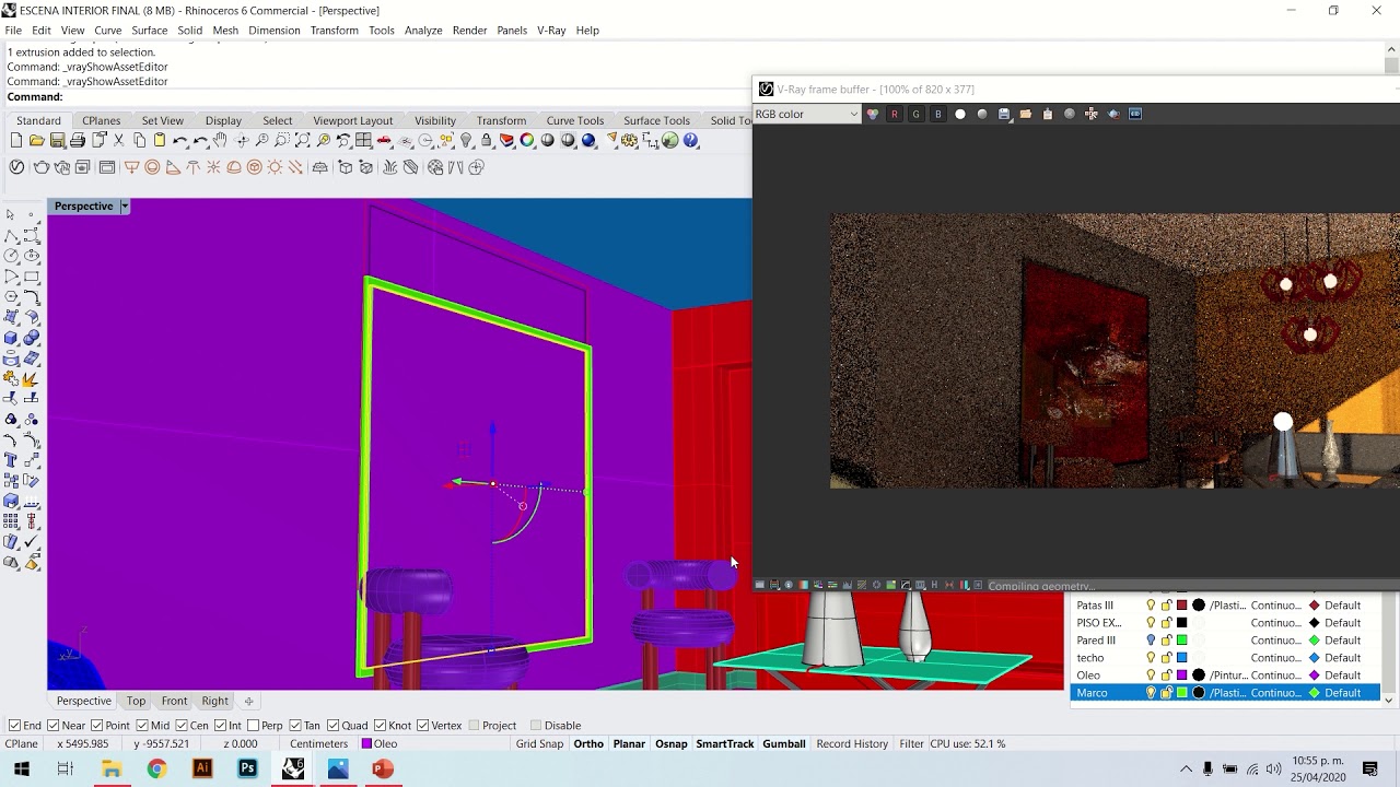 Luz y cielo Vray para Rhinoceros 6