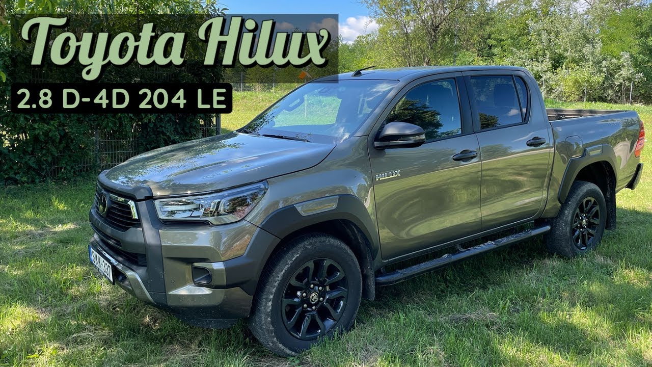 Toyota Hilux 2.8 D-4D 204 LE bemutató | Luxusplatós