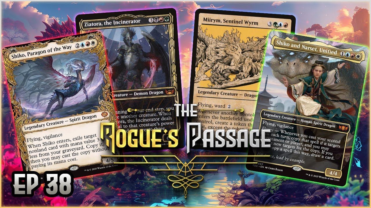 EDH Gameplay | Dragon Storm Achieved | Miirym V Shiko Paragon V Shiko & Narset V Ziatora | EP 38