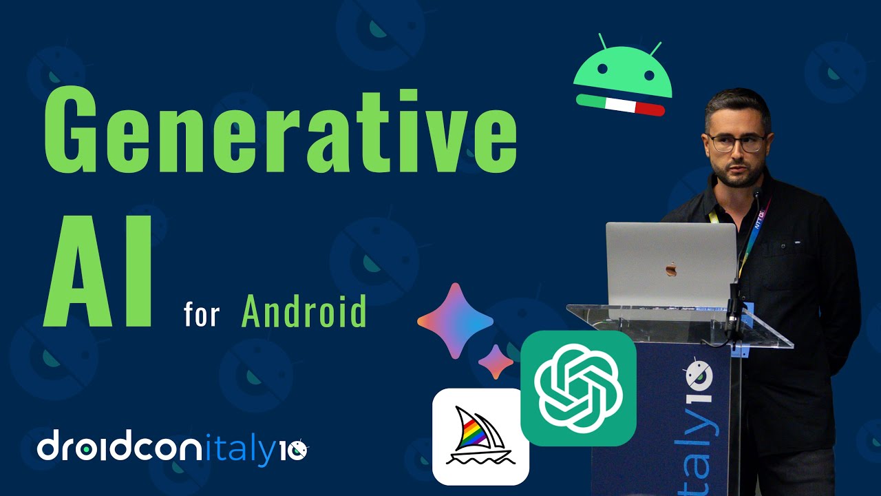 THE POWER OF GENERATIVE AI FOR ANDROID APP DEVELOPMENT | Droidcon Italy 2023 Talk